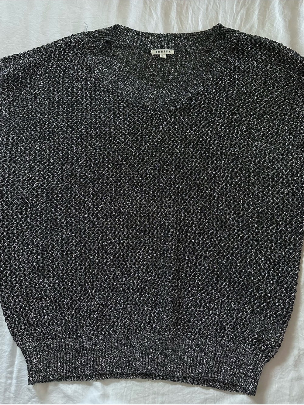 Jodifl woman’s  V‑Neck Knit Sweater